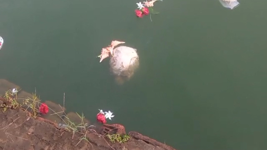 Human skull found in Kalyansagar lake