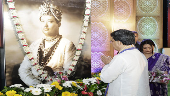 CM Dr. Manik Saha pays homage to Maharaja Bir Bikram on 117th birth anniversary