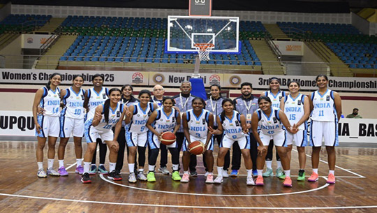 Indian Women’s team thrashes Nepal 113-32 in SABA championship opener