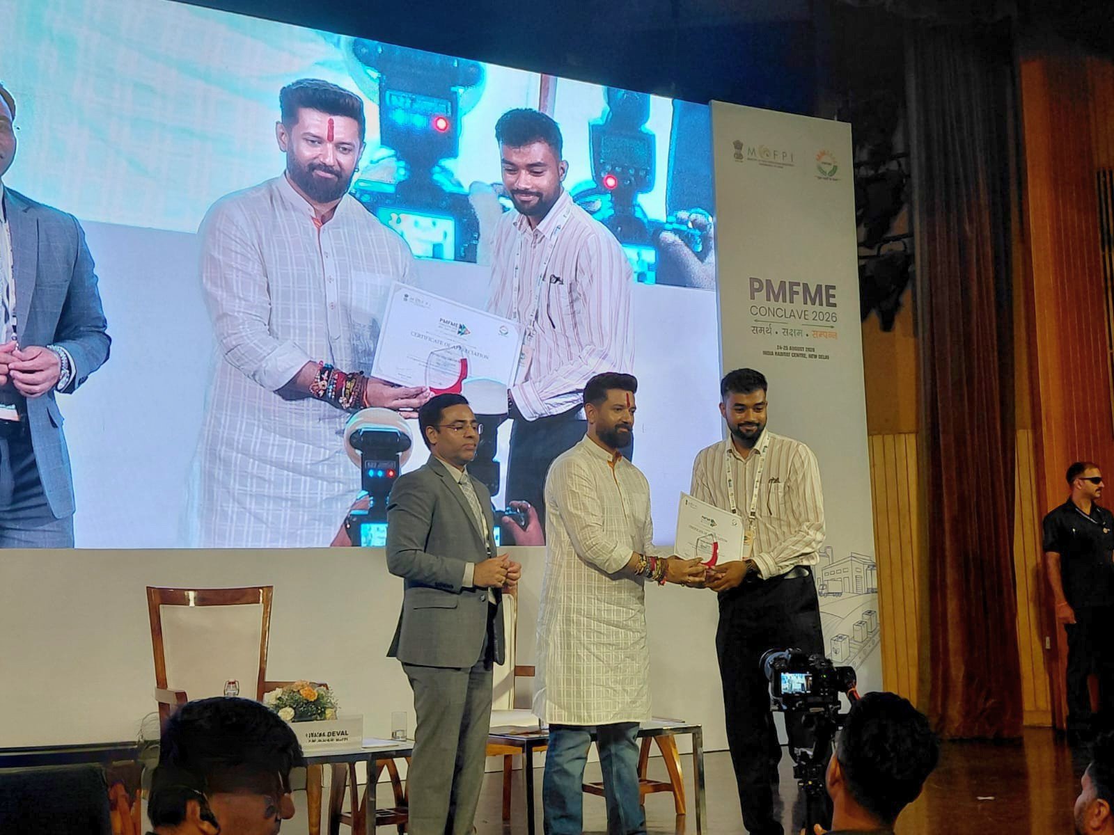 Tripura Bags Three National Honours 