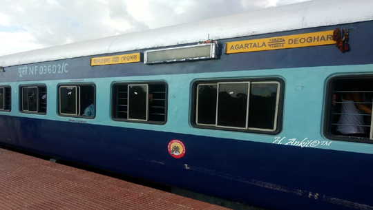 On CM’s request Agartala-Deoghar express train to roll on Aug 5, 6