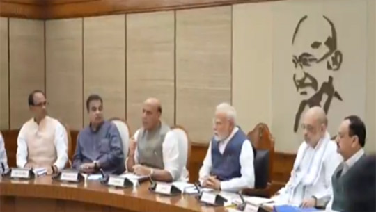 PM Modi briefs cabinet about “Operation Sindoor”; Hails armed forces