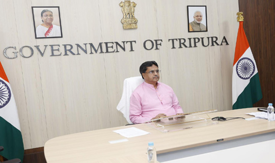CM Dr. Manik Saha reviews progress of National Highway Projects