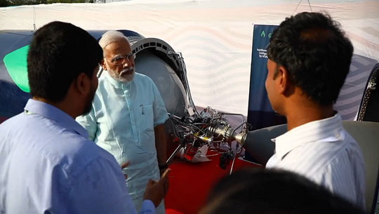 PM Narendra Modi Lauds the Remarkable Feat of IIT Madras Startup Agnikul Cosmos