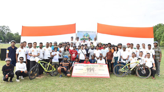 Assam Rifles Organizes Bicycle Rally 