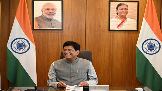 Union Minister Piyush Goyal begins three-day visit to France to boost Indo-French trade and strategic ties